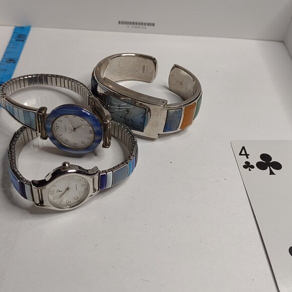 Lot Of 3 Untested Multicolor Watches - Picture 6 of 6